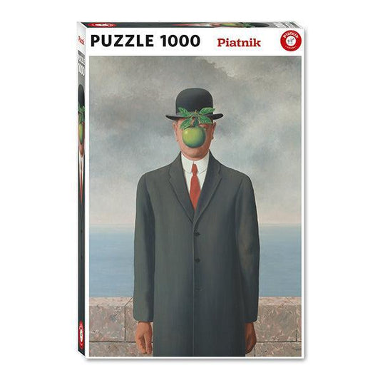 Son of Man by Magritte 1000 Piece Jigsaw Puzzle Piatnik