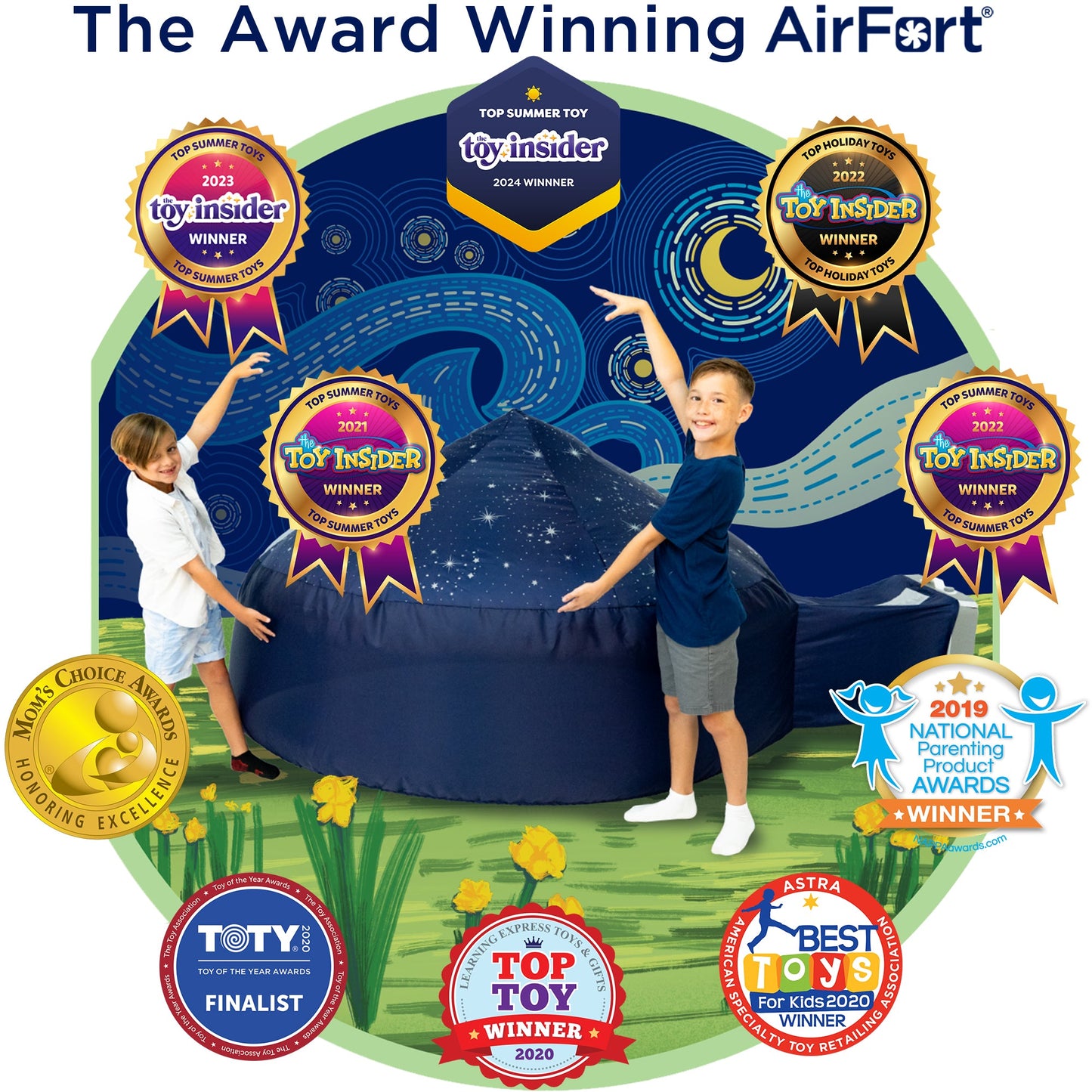 The Original AirFort - Starry Night (Glow)