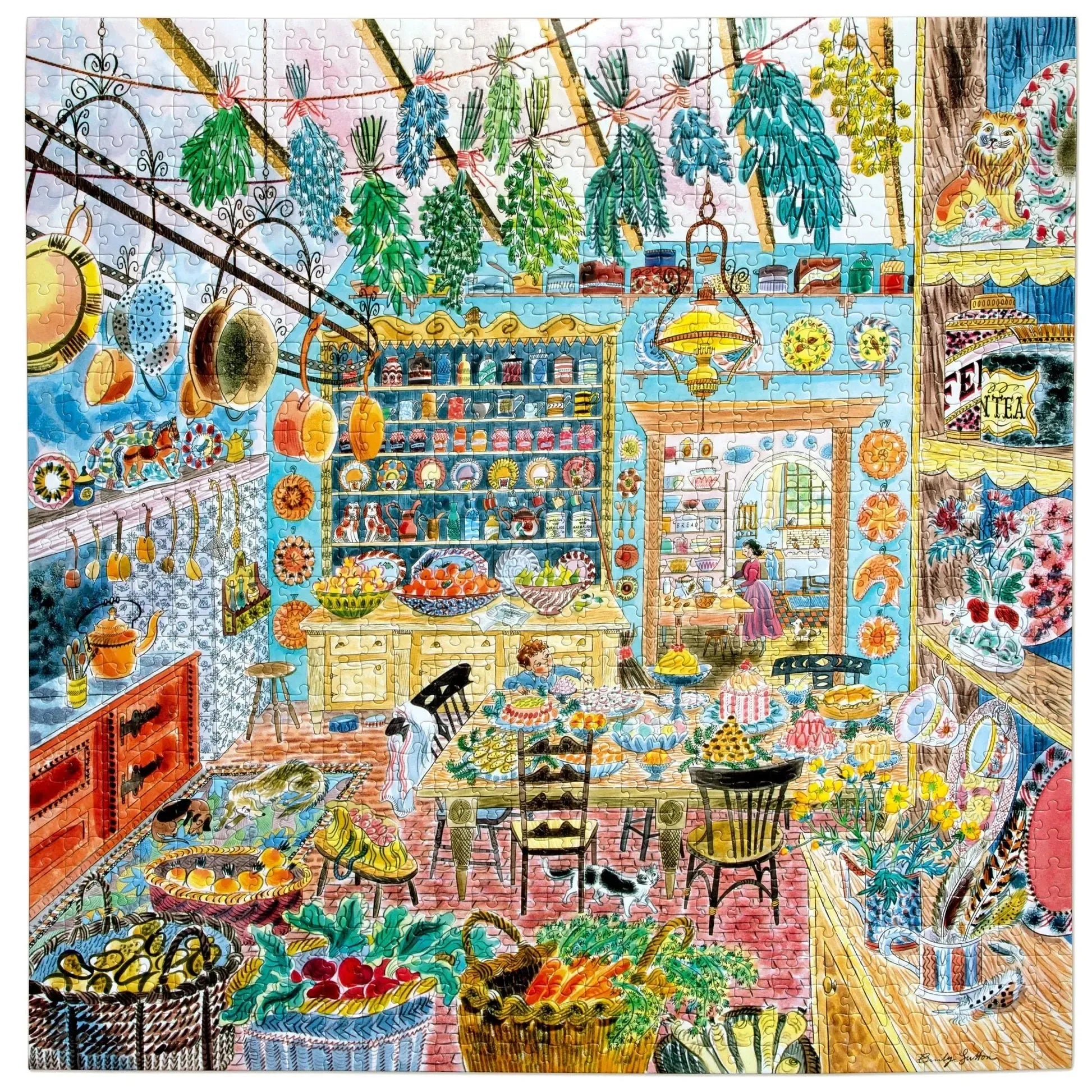 Victorian Kitchen 1000 Piece Jigsaw Puzzle eeBoo
