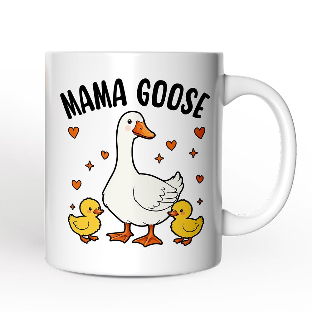 Mama Goose Personalized Mug, Mother Gift With Custom Name