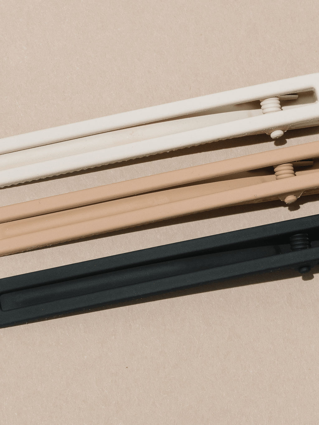 Yarrow Hair Clips - Cacao