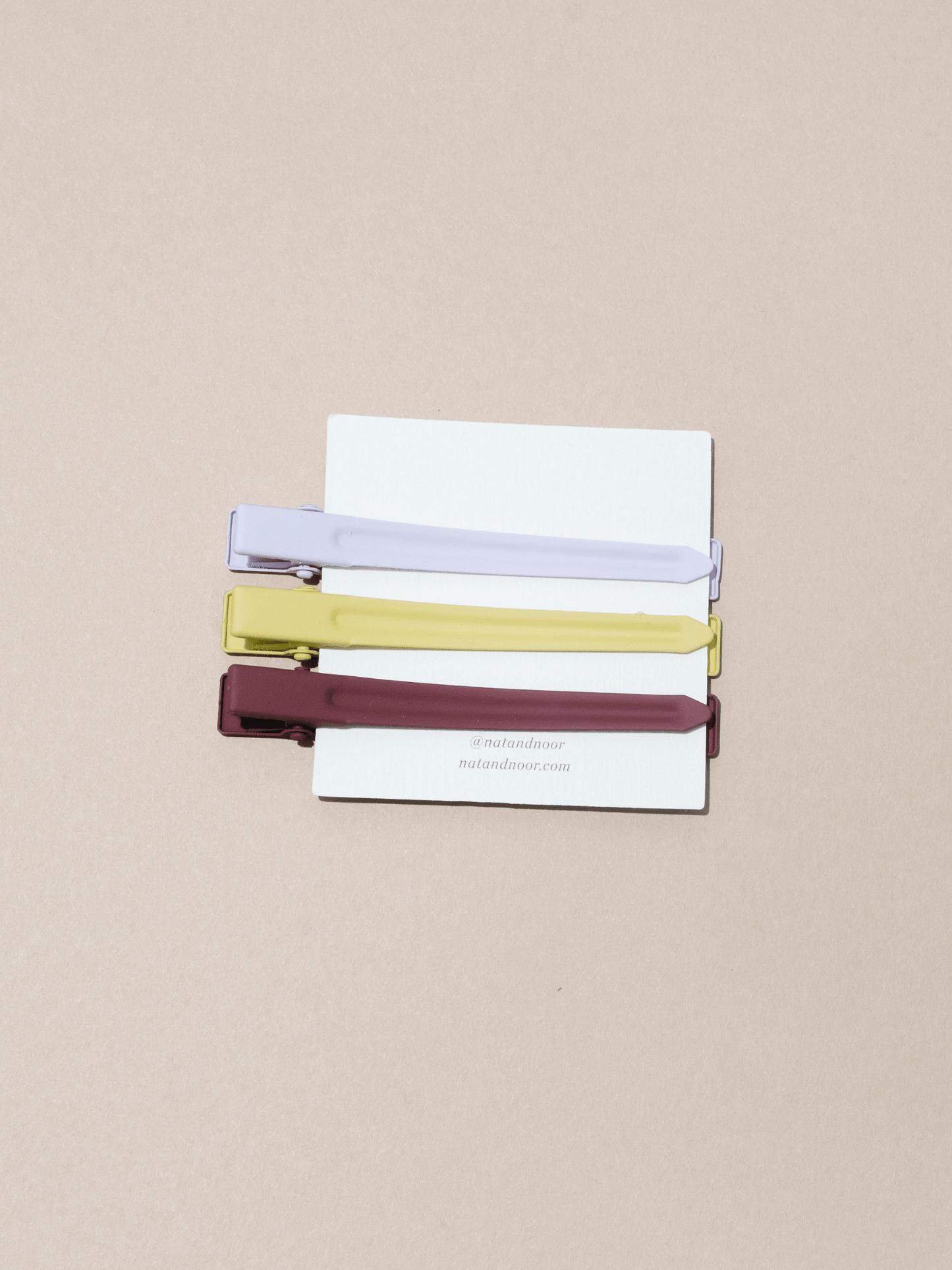 Yarrow Hair Clips - Desert Sky