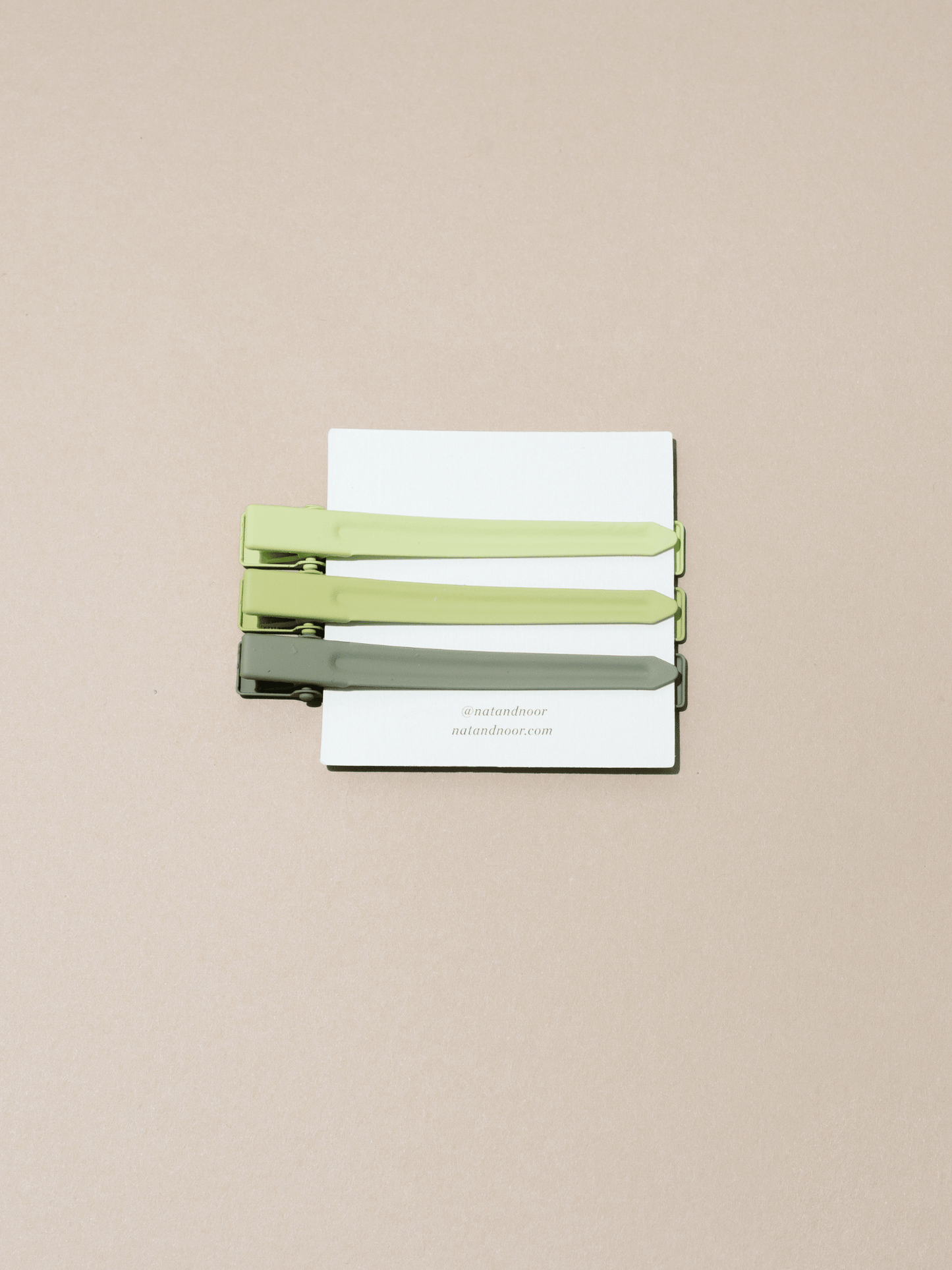 Yarrow Hair Clips - Spring