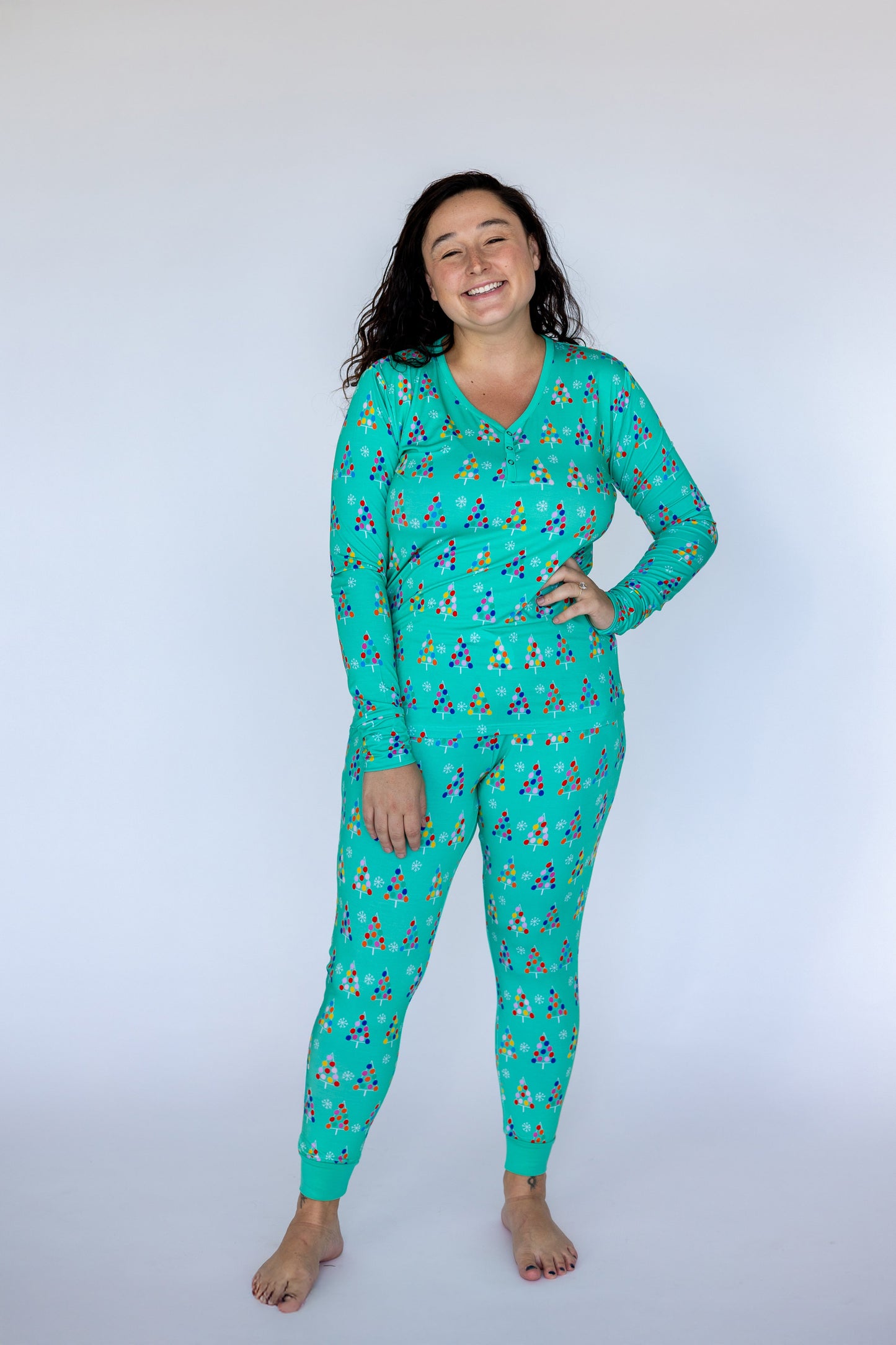 Gumdrop Tree Green Women’s Pajama Set
