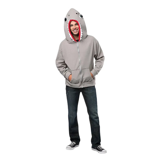 Adult Shark Hoodie, XL