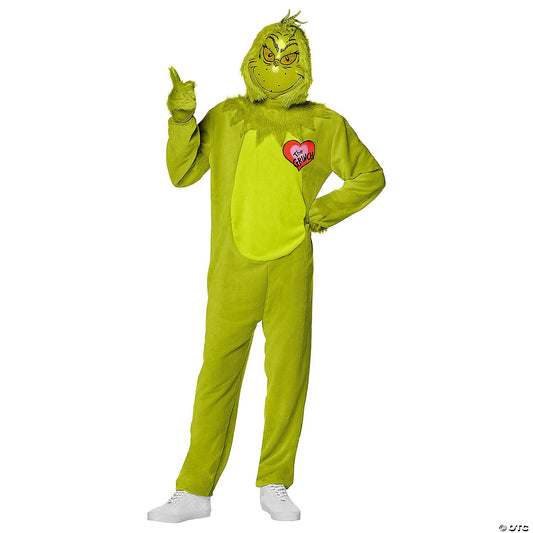 Adult Dr. Seuss How the Grinch Stole Christmas The Grinch Costume - Extra Large 46-48