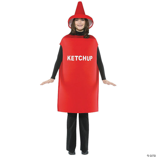 Adult Ketchup Costume - Standard