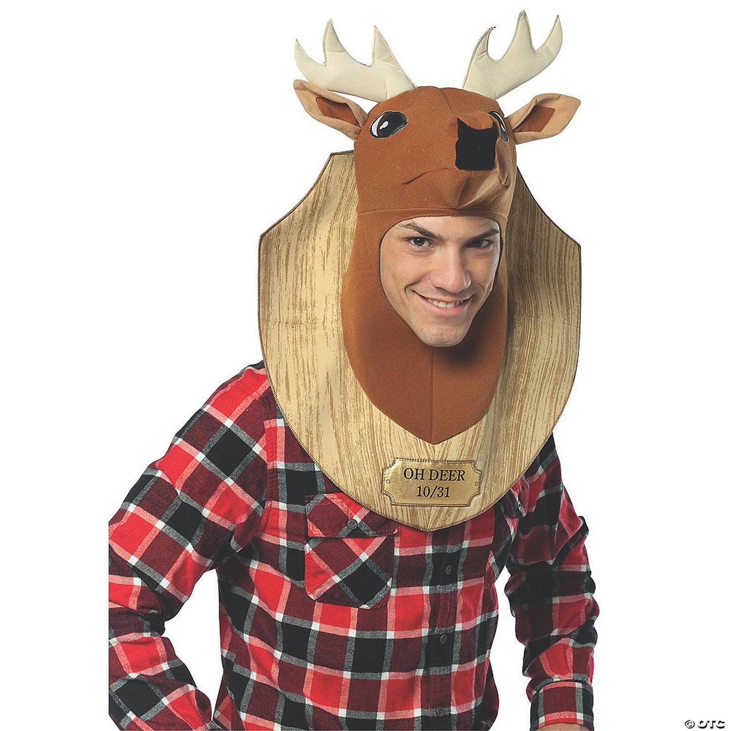 Adult Oh Deer Trophy Costume Headpiece