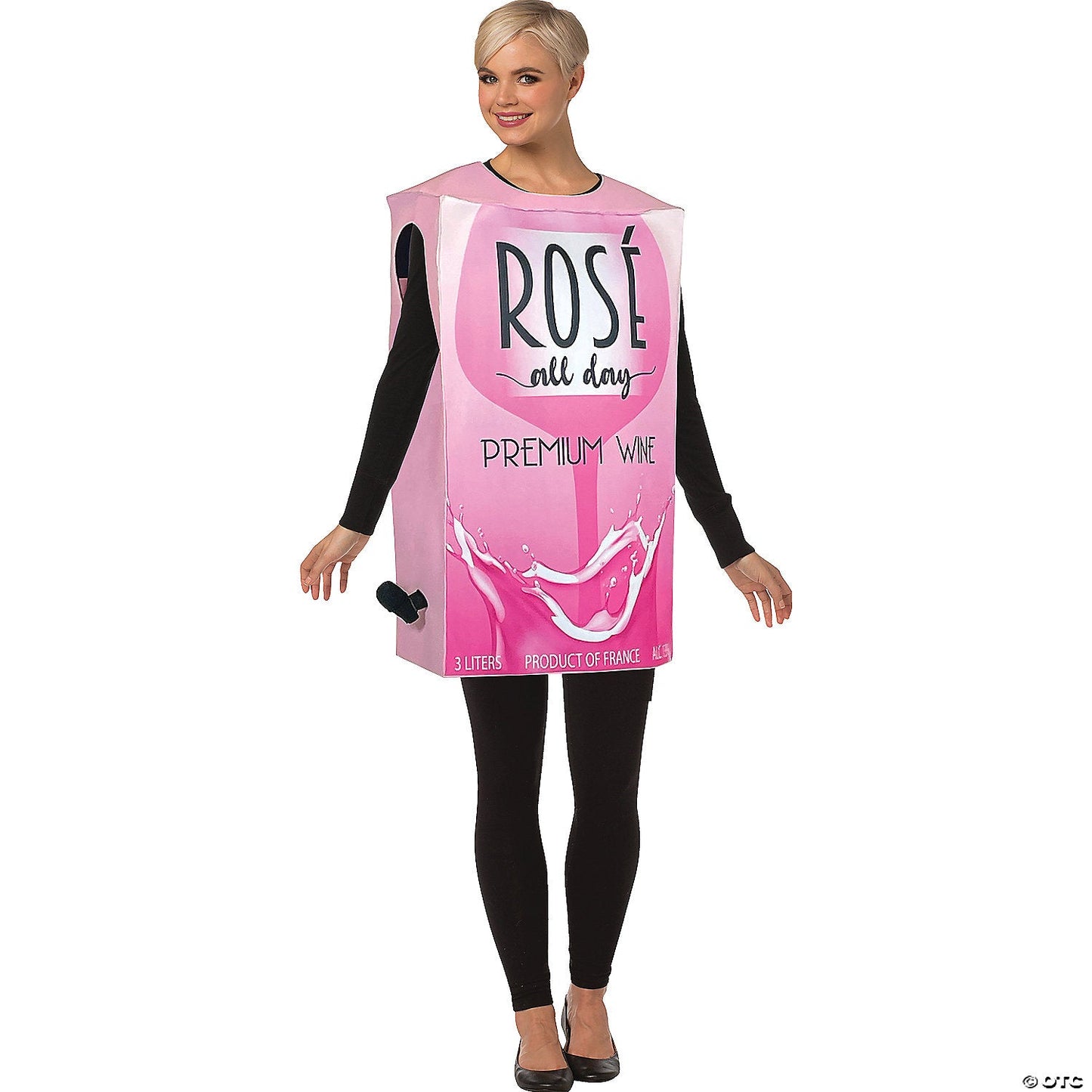 Adult Rose Wine Box Costume