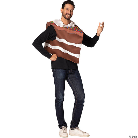 Adult Slice of Chocolate Cake Costume