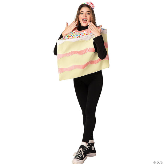 Adult Slice of Pink Cake Costume