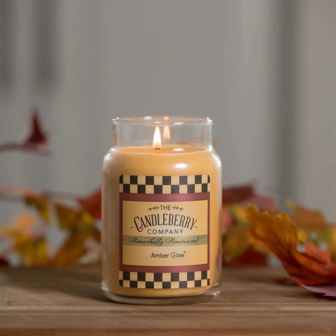 Amber Glow™, Large Jar Candle