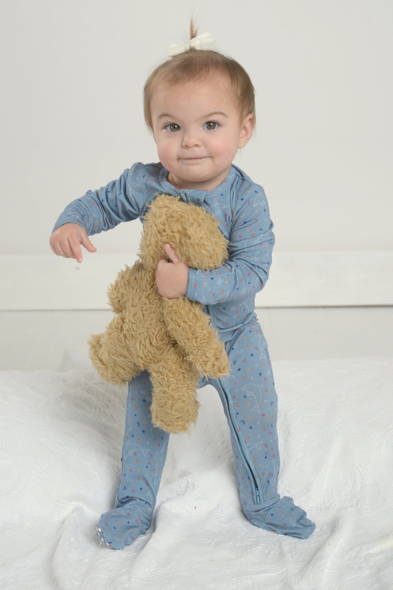 Aquarius Bamboo Onesie