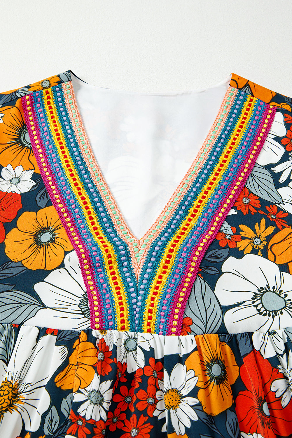 Blakely Floral Long Sleeve Mini Dress