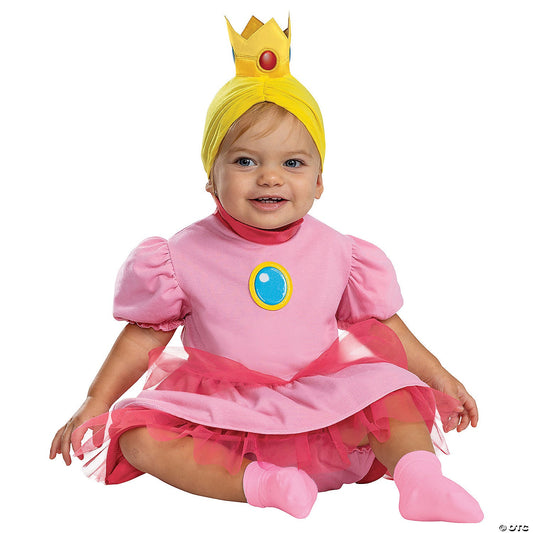 Baby Posh Super Mario Bros. Princess Peach Costume - 6-12 Months