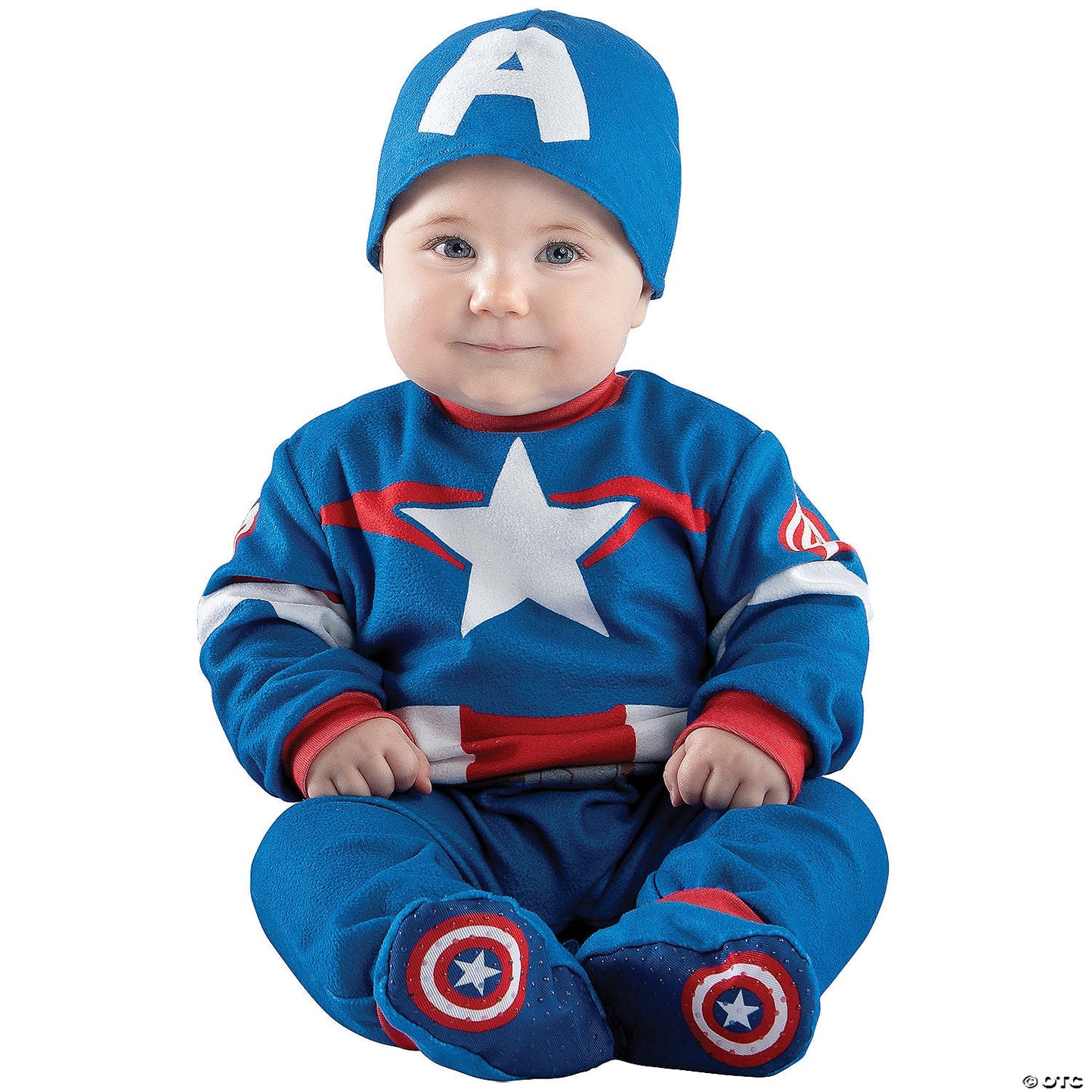Baby Marvel Captain America Steve Rogers Costume-6-12 Months
