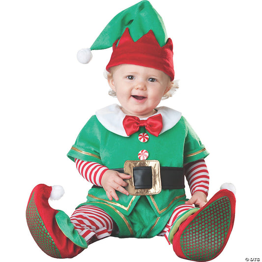 Baby Santa's Lil Elf Costume - 6-12 Months