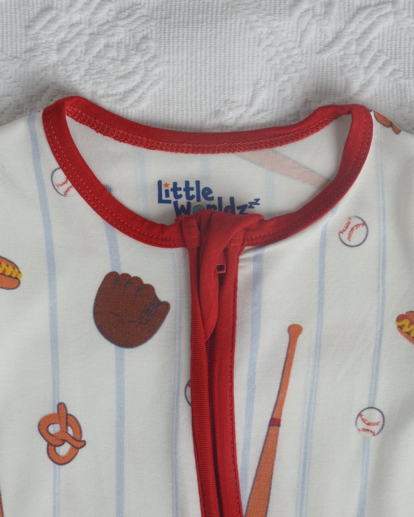 Baseball Footie Pajama