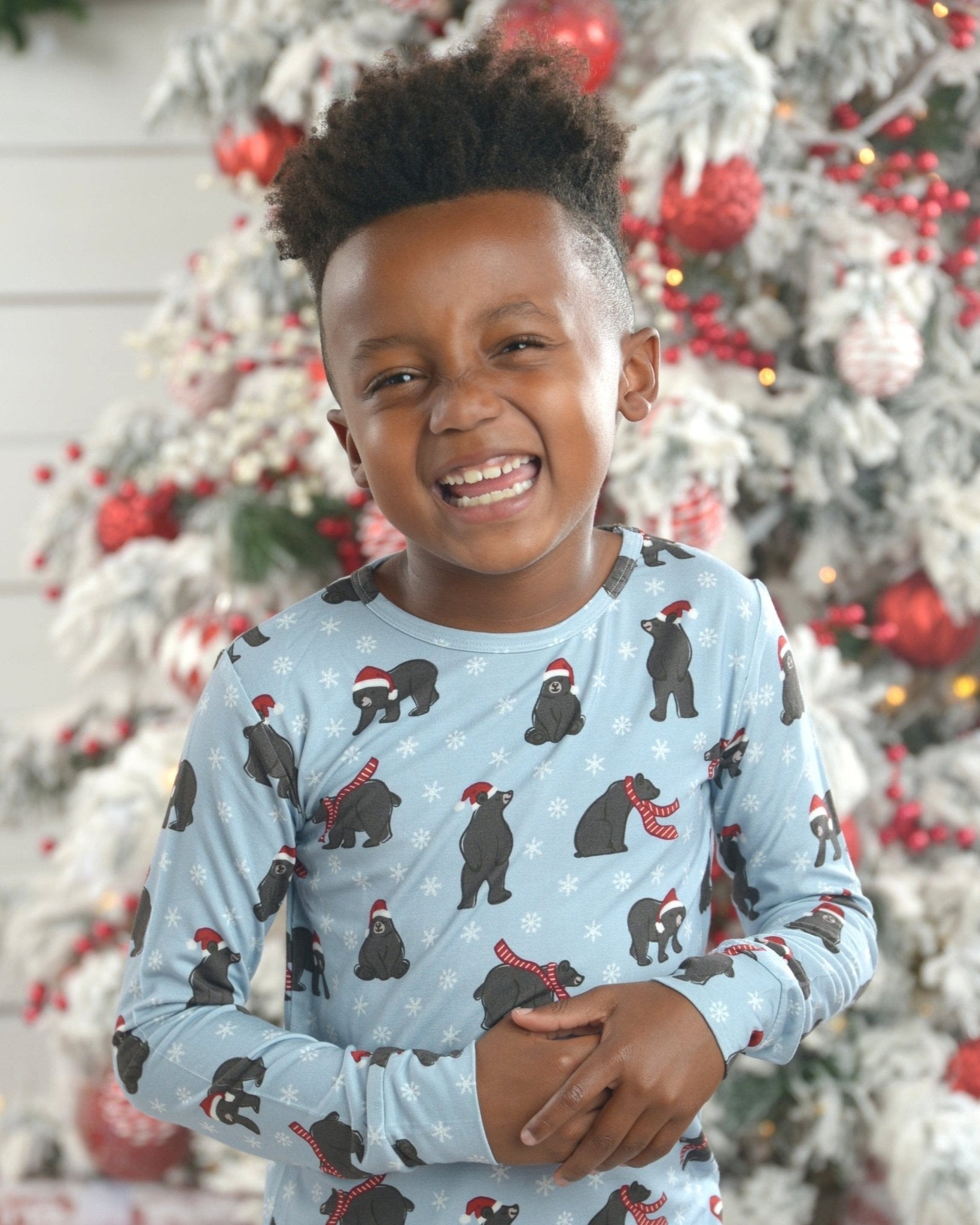 Bear-y Christmas Bamboo Pajama Set