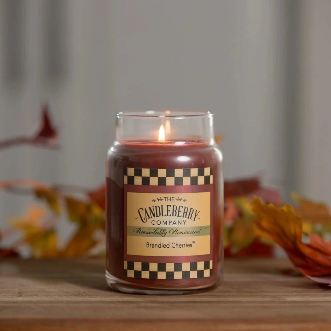 Brandied Cherries™, Large Jar Candle
