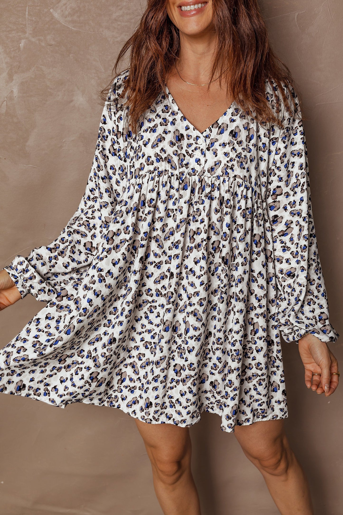 Adaline Long Sleeve Mini Dress