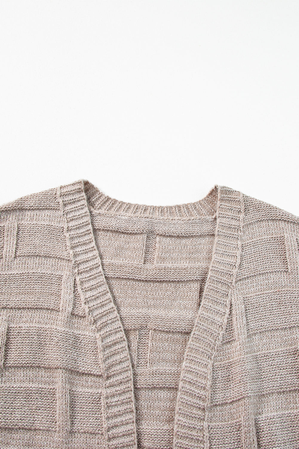 Athena Knit Open Front Chic Cardigan with Pockets