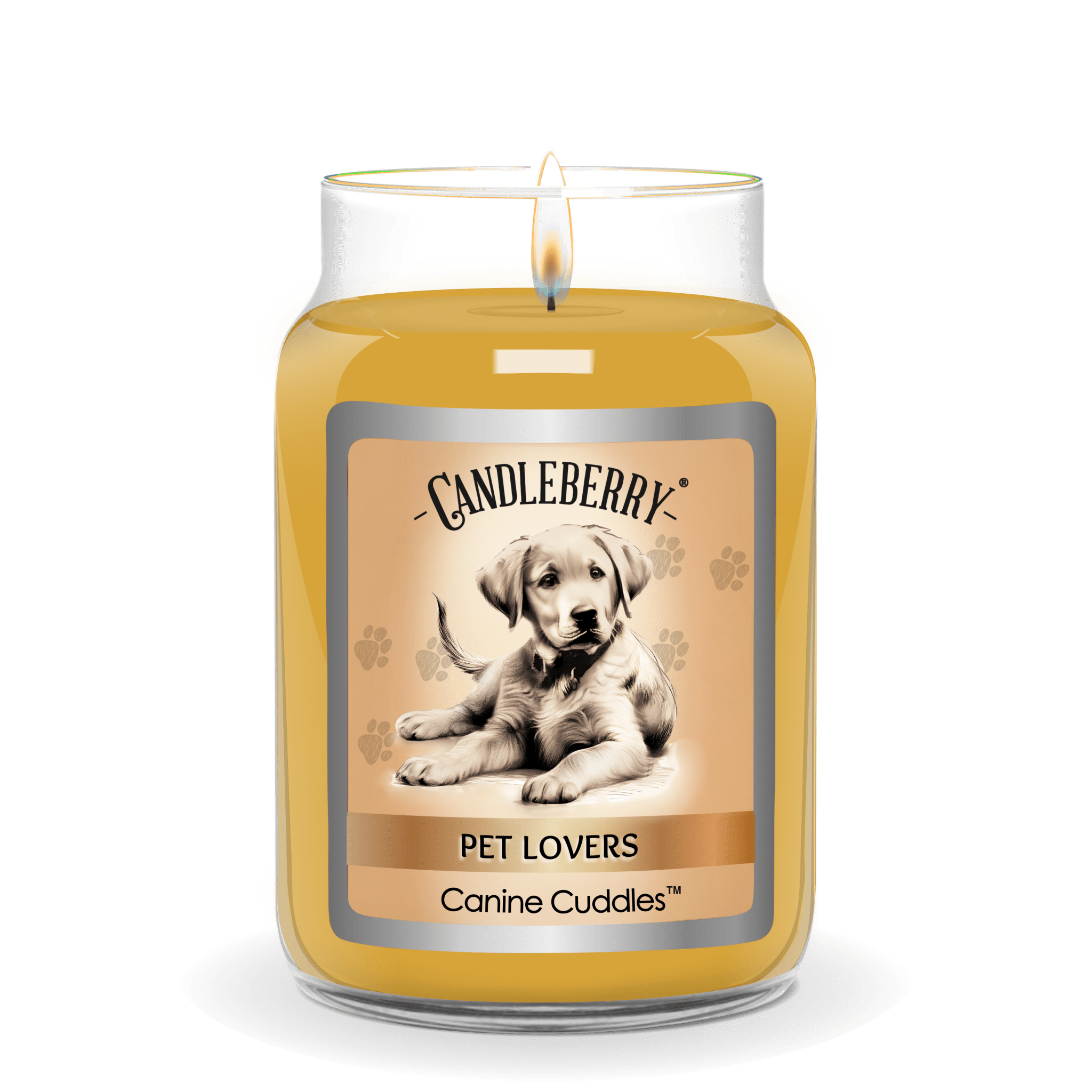 Canine Cuddles - Large Jar Candle