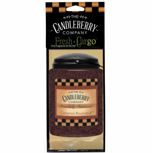 Cinnamon Broomstick™- "Fresh Cargo"®, Scent for the Car (2-PACK)