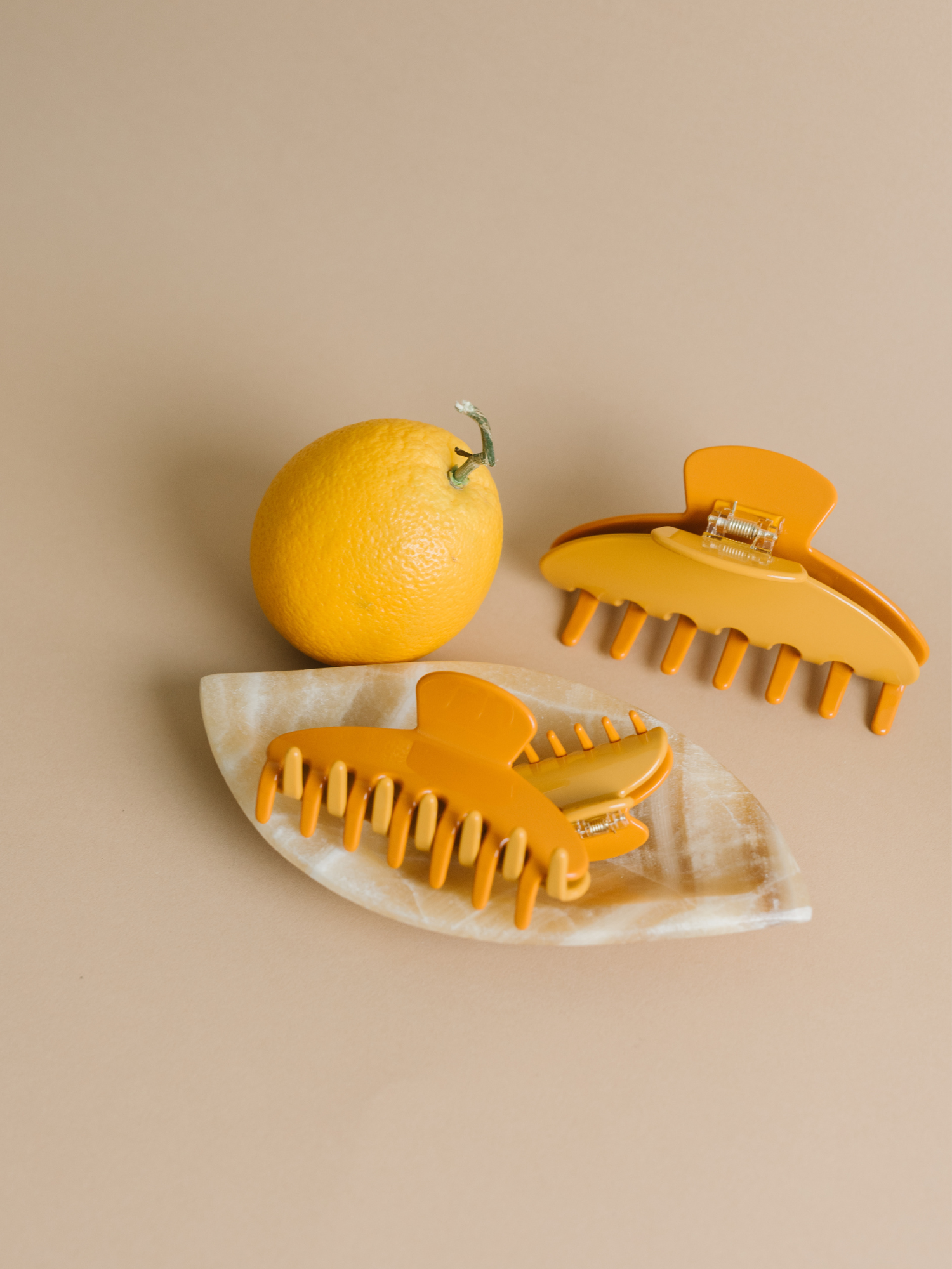 Large Hair Claw - Citrus