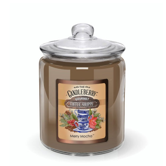 Coffee Shoppe - Merry Mocha™, 3 - Wick, Candy Jar Candle