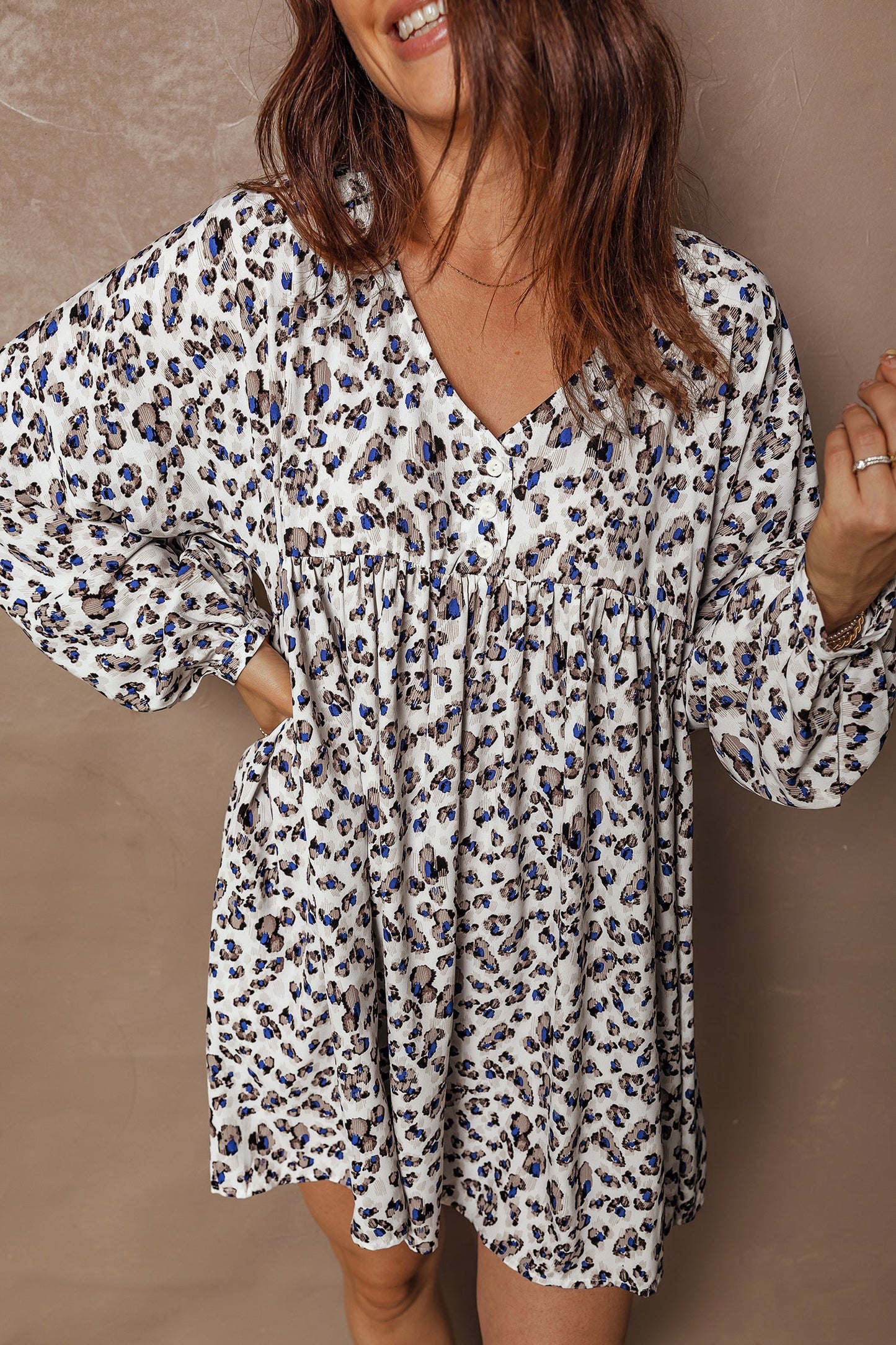 Adaline Long Sleeve Mini Dress