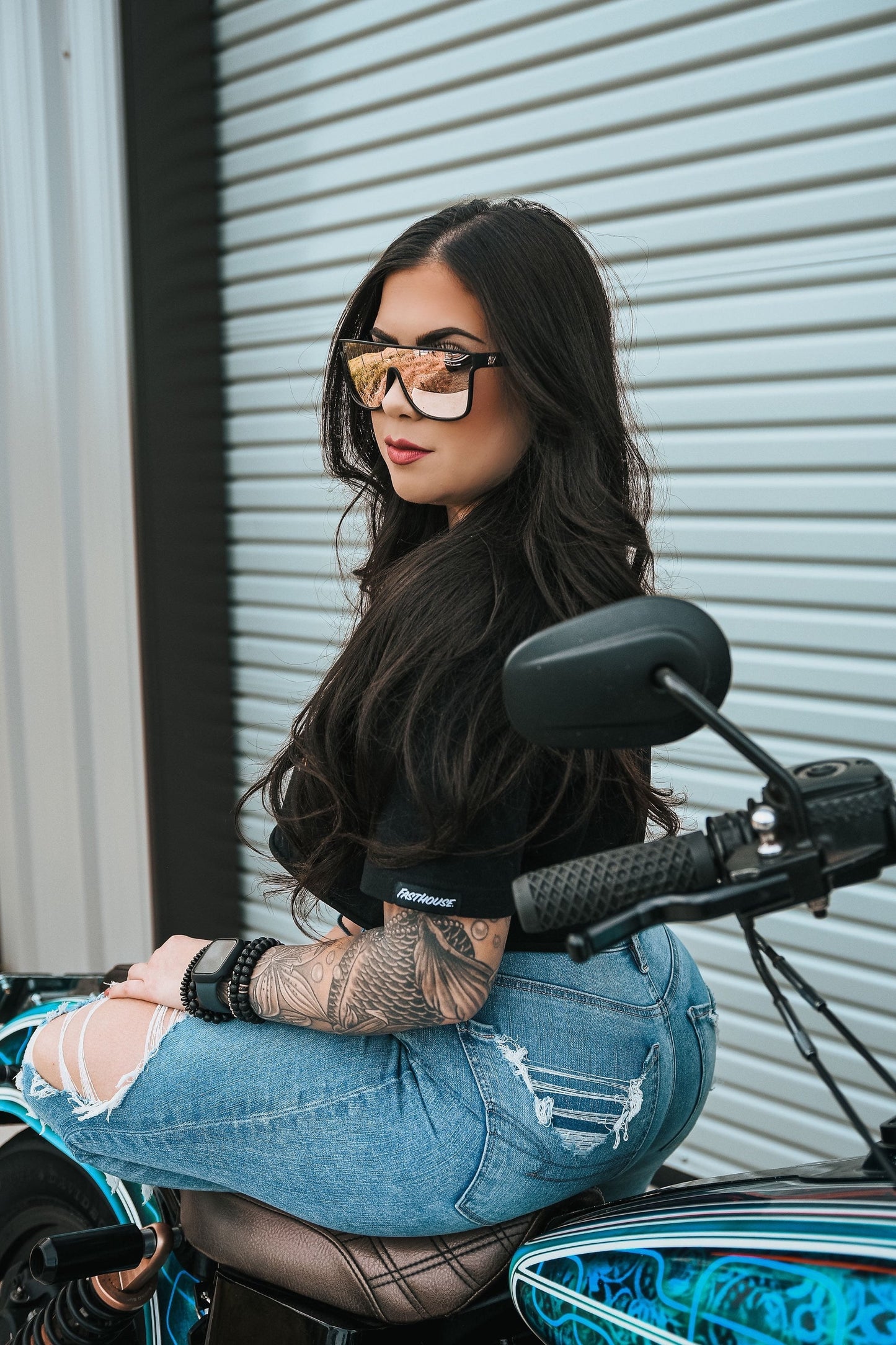 Blockers Rose Gold Lens Polarized