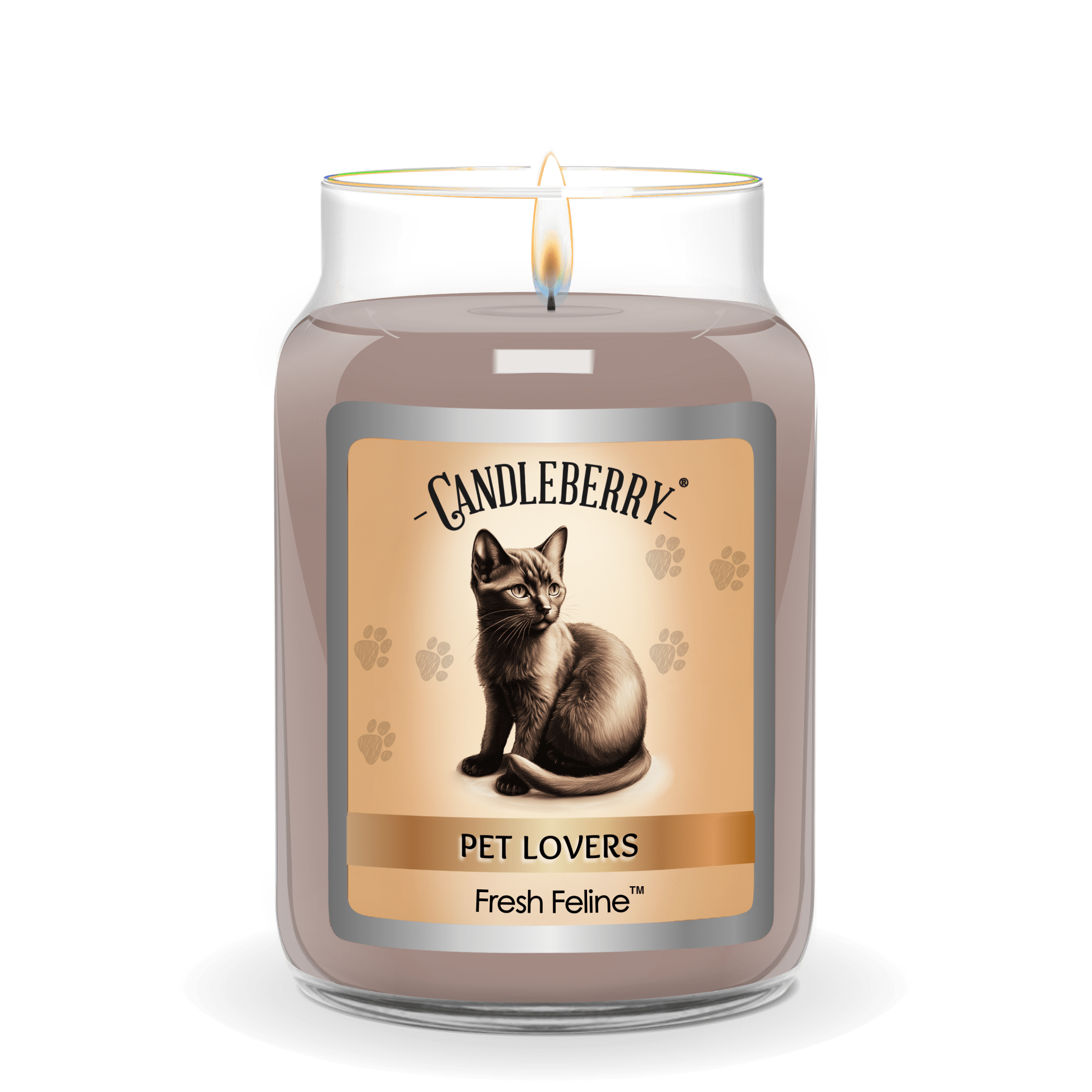Fresh Feline - Large Jar Candle