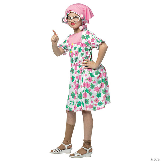 Girl's Granny Costume, Girls 4 - 6