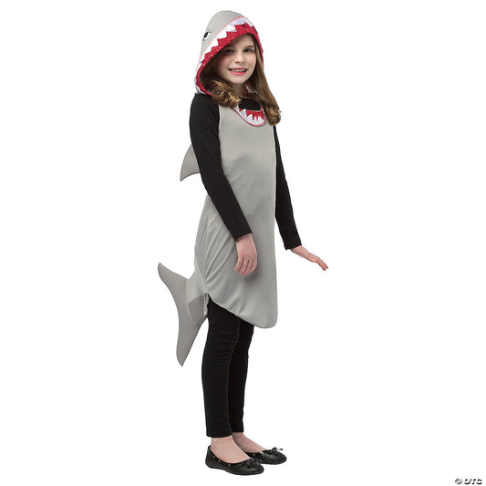 Girl's Shark Dress Costume, Girls 10 - 12