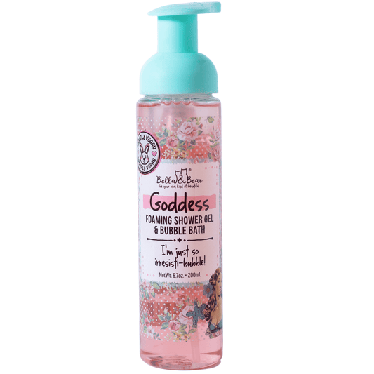 Bella & Bear Goddess Foaming Shower Gel & Bubble Bath Full Size