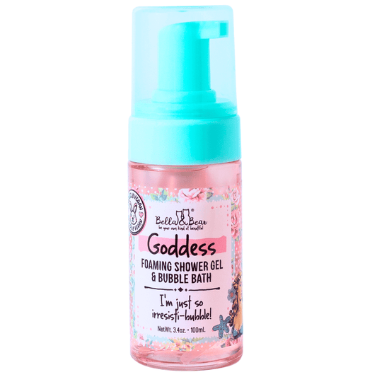 Bella & Bear Goddess Foaming Shower Gel & Bubble Bath Mini