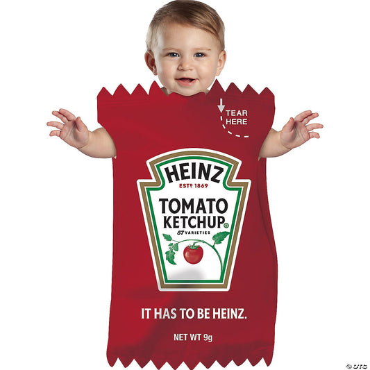 Baby Heinz Ketchup Packet Bunting Costume