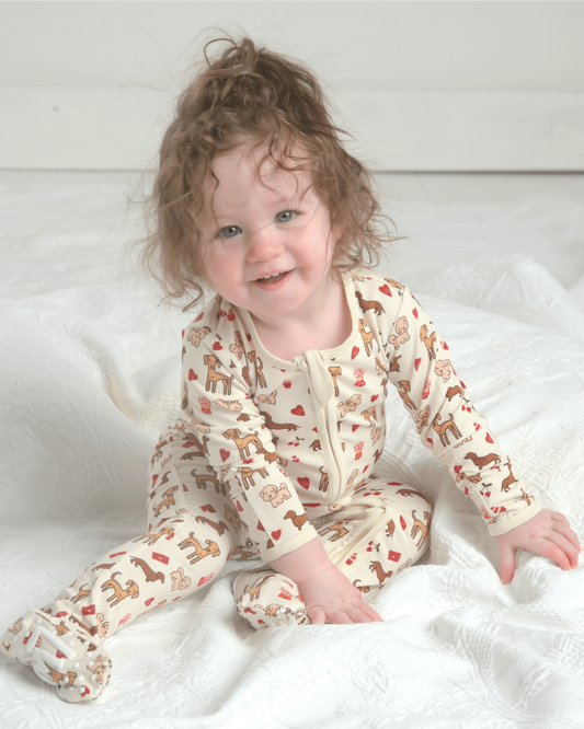 Puppy Bamboo One-Piece