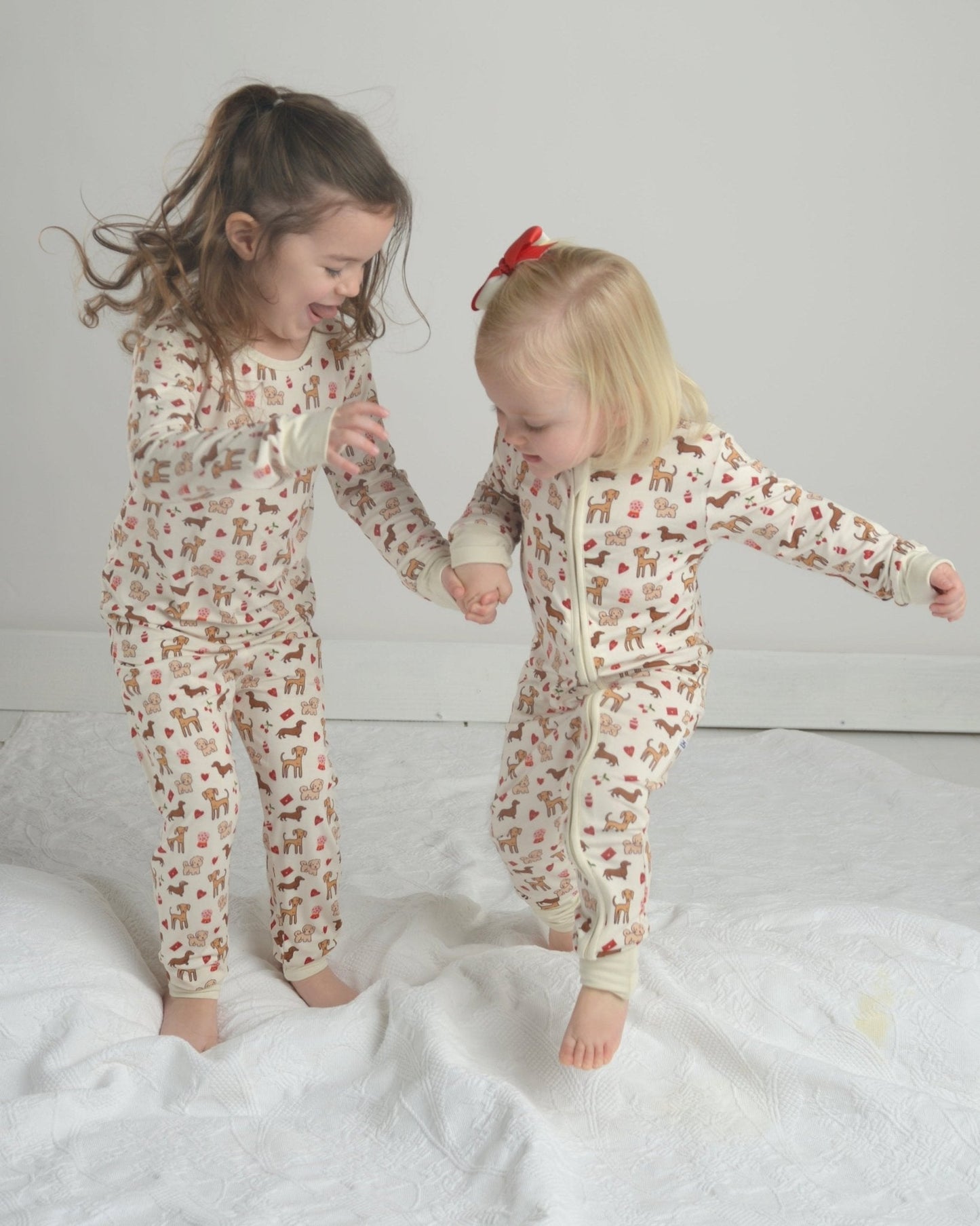 Puppy Bamboo Romper
