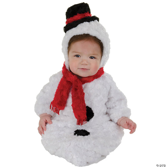 Infant Snowman Bunting Costume - Infant 0-6 Months