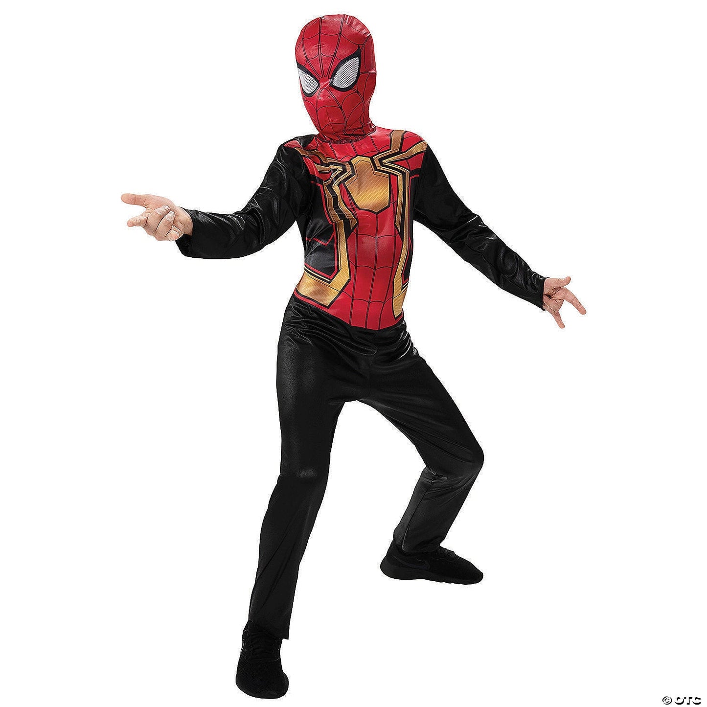 Kids Value Integrated Suit Spider-Man Costume - Medium 8-10