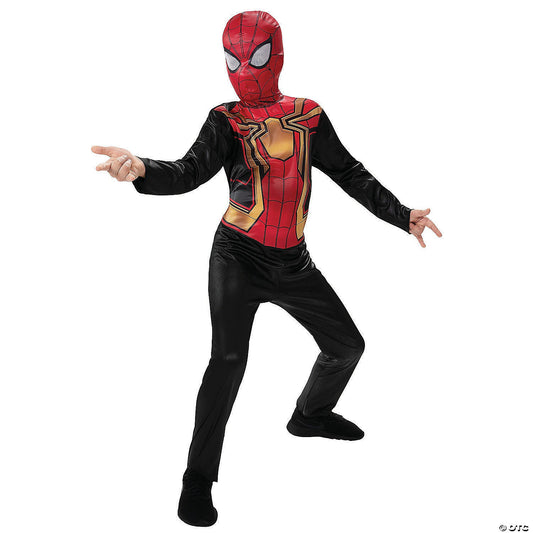 Kids Value Integrated Suit Spider-Man Costume-Small 4-7