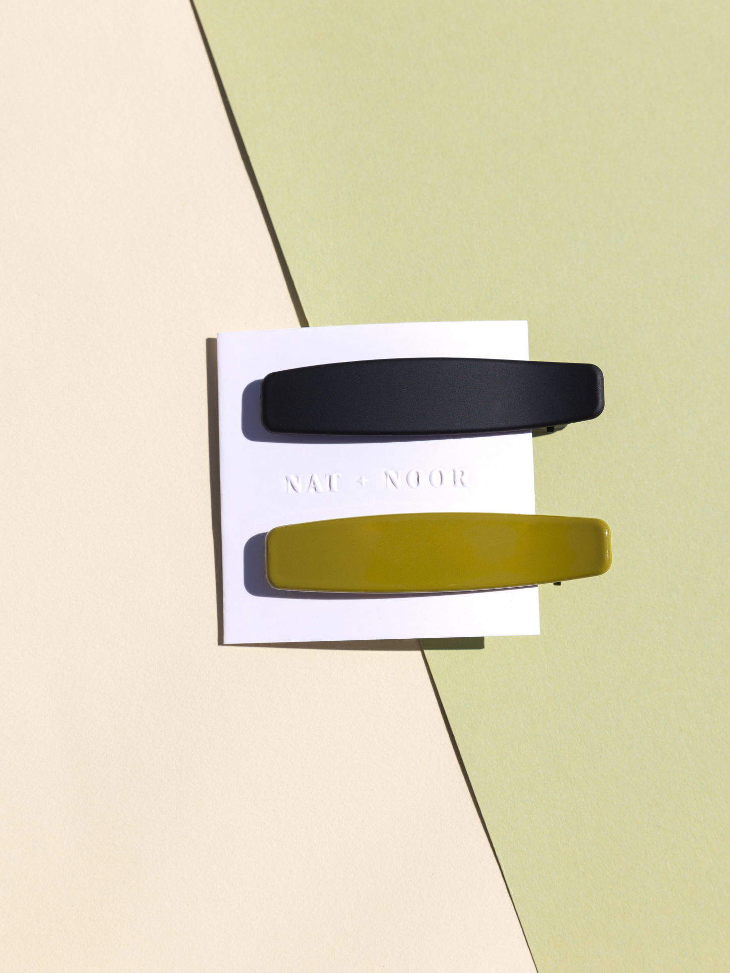 Lani Clips - Black + Olive