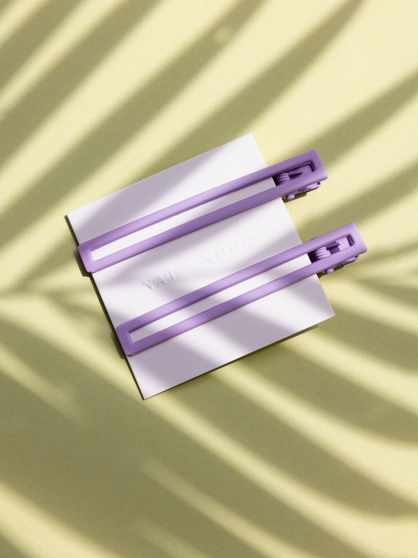 Leia Hair Clips - Lilac