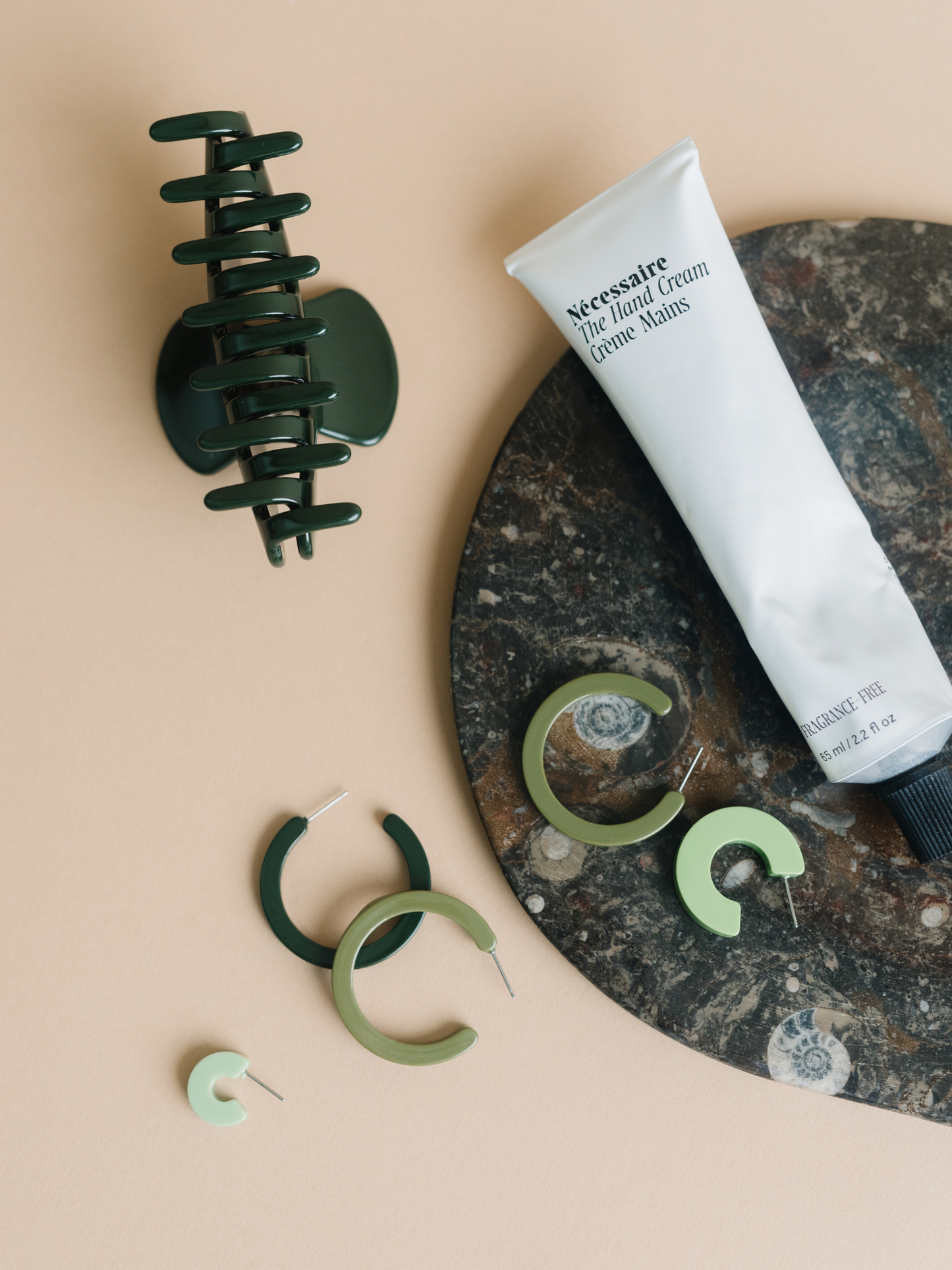 Medium Hair Claw - Mint