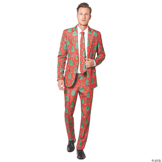 Men's Red Christmas Suit - Large