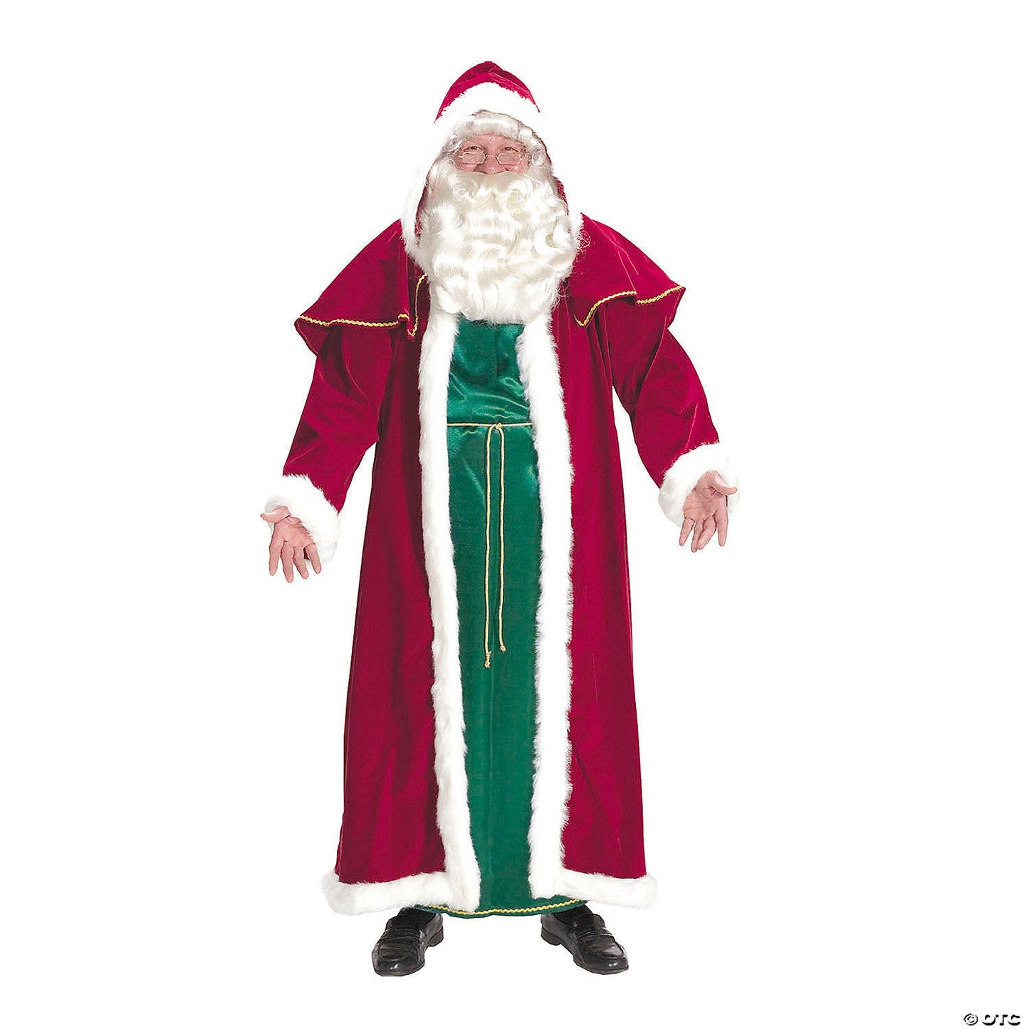 Men's Victorian Santa Suit Costume - Size 42-50