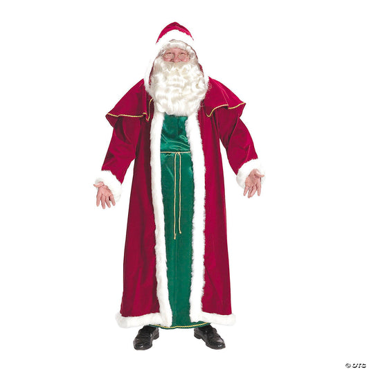 Men's Victorian Santa Suit Costume - Size 42-50