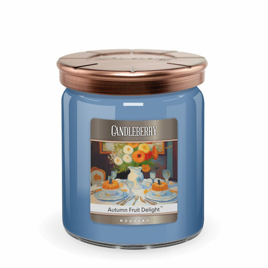 NOUVEAU™ - Autumn Fruit Delight™, 3 - Wick, Candy Jar Candle